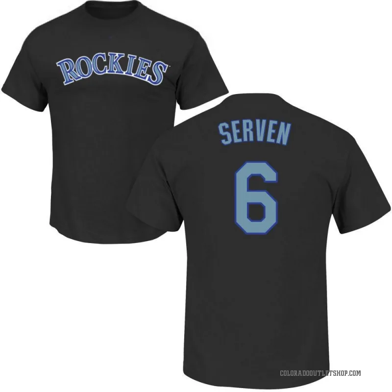 Brian Serven Baseball Paper Poster Rockies 2 T-Shirt by Kelvin