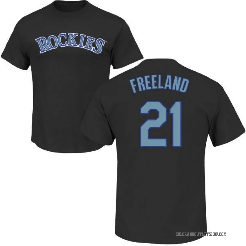 Rinkha Kyle Freeland Baseball Paper Poster Rockies 2 T-Shirt