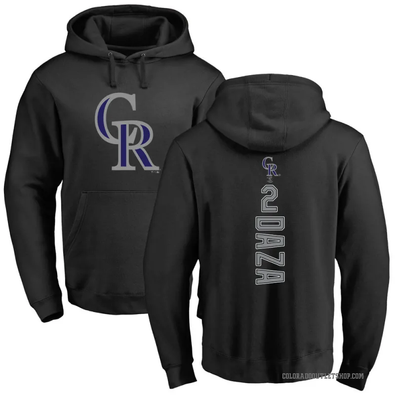 Big & Tall Men's Yonathan Daza Colorado Rockies Replica Black